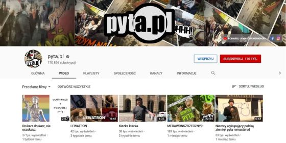 Opatentowanie nazwy kanały na YouTube