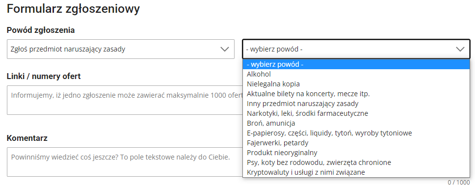 Jak zgłosić oszustwo na Allegro?